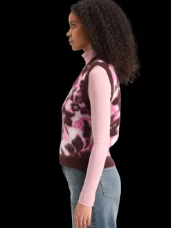 FUZZY V- NECK JACQUARD SPENCER-Scotch & Soda Discount