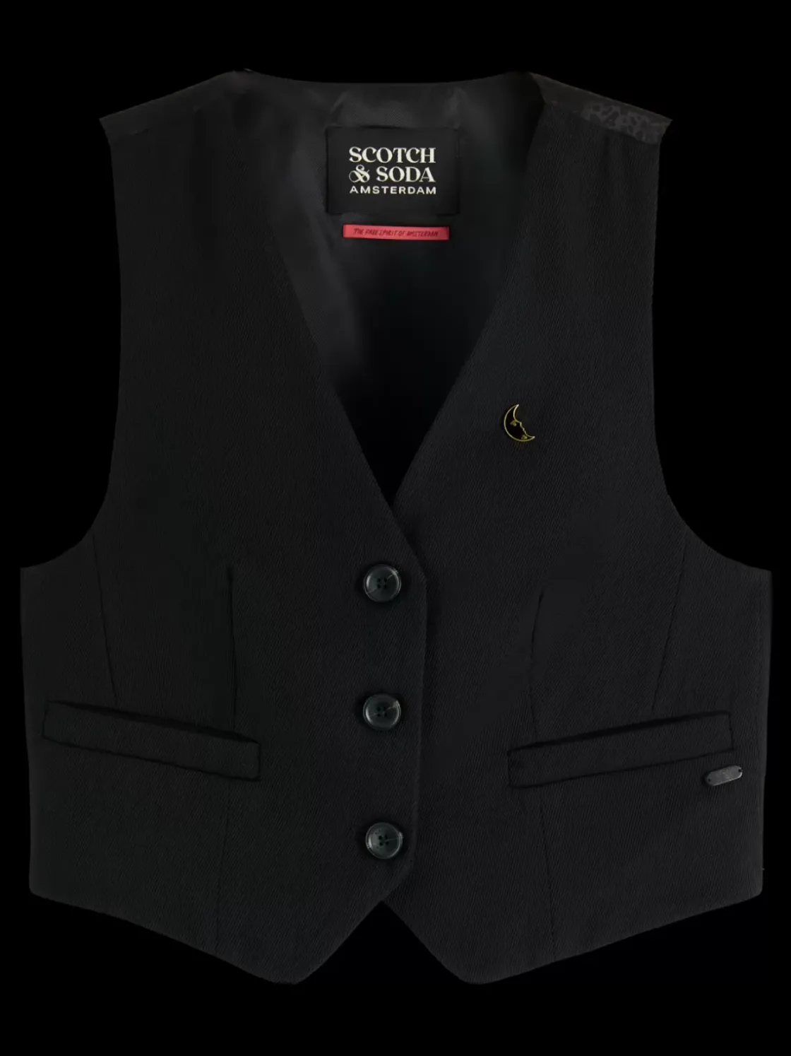 GABARDINE WAISTCOAT-Scotch & Soda Outlet