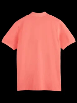 Garment dyed pique polo-Scotch & Soda Discount