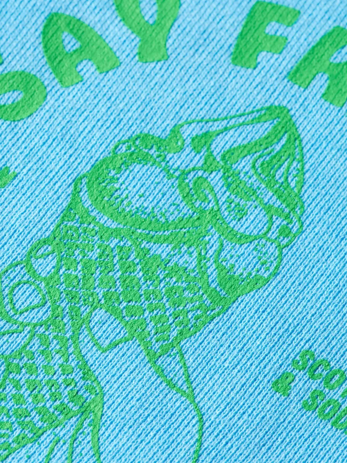 Garment-dyed artwork hoodie-Scotch & Soda Sale