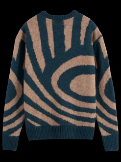 HAIRY BIG WAVES DROPPED SHOULDER SWEATER-Scotch & Soda Fashion