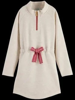 HALF ZIP MODAL DRESS-Scotch & Soda Fashion