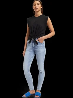 HAUT HIGH RISE SKINNY JEANS RIVER DIP-Scotch & Soda Online