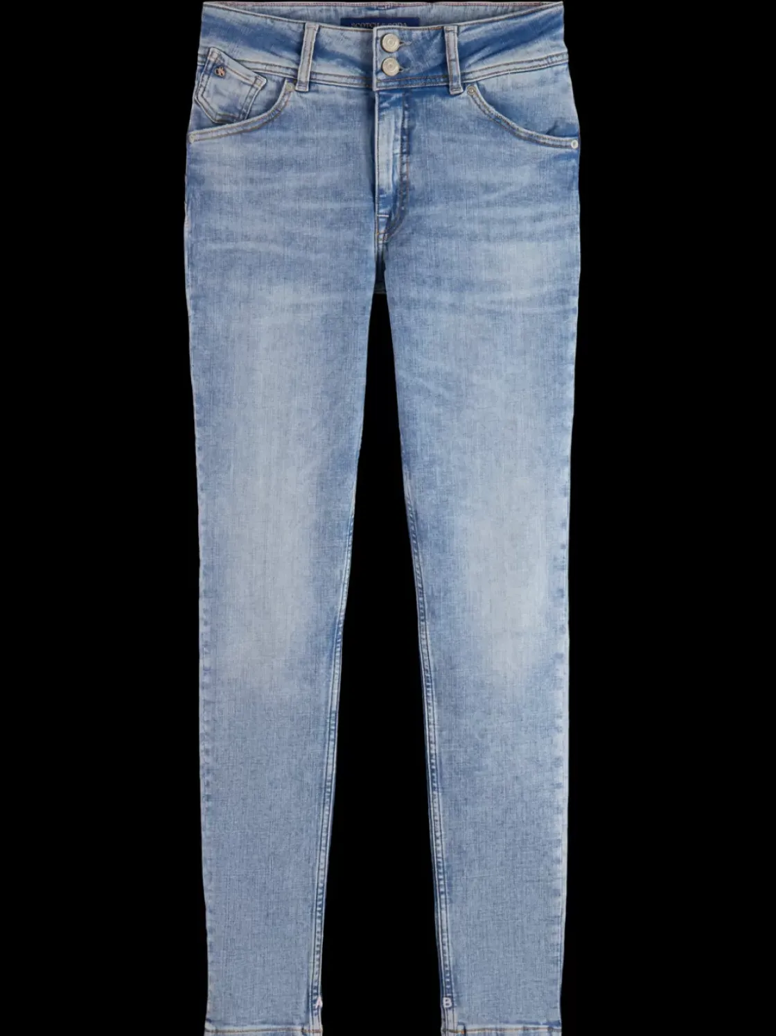 HAUT HIGH RISE SKINNY JEANS RIVER DIP-Scotch & Soda Online