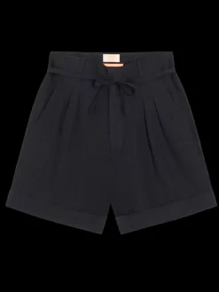 HIGH-RISE LINEN SHORT-Scotch & Soda Clearance