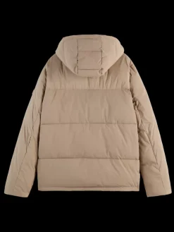 HOODED PUFFER JACKET-Scotch & Soda Outlet