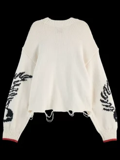 INTARSIA OVERSIZED PULLOVER-Scotch & Soda Discount