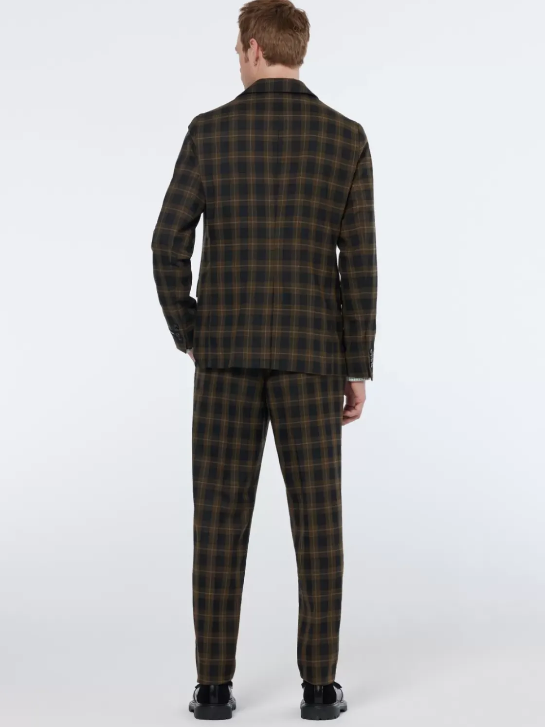 Irving - yarn-dyed tailored check chino-Scotch & Soda New