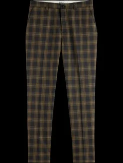 Irving - yarn-dyed tailored check chino-Scotch & Soda New
