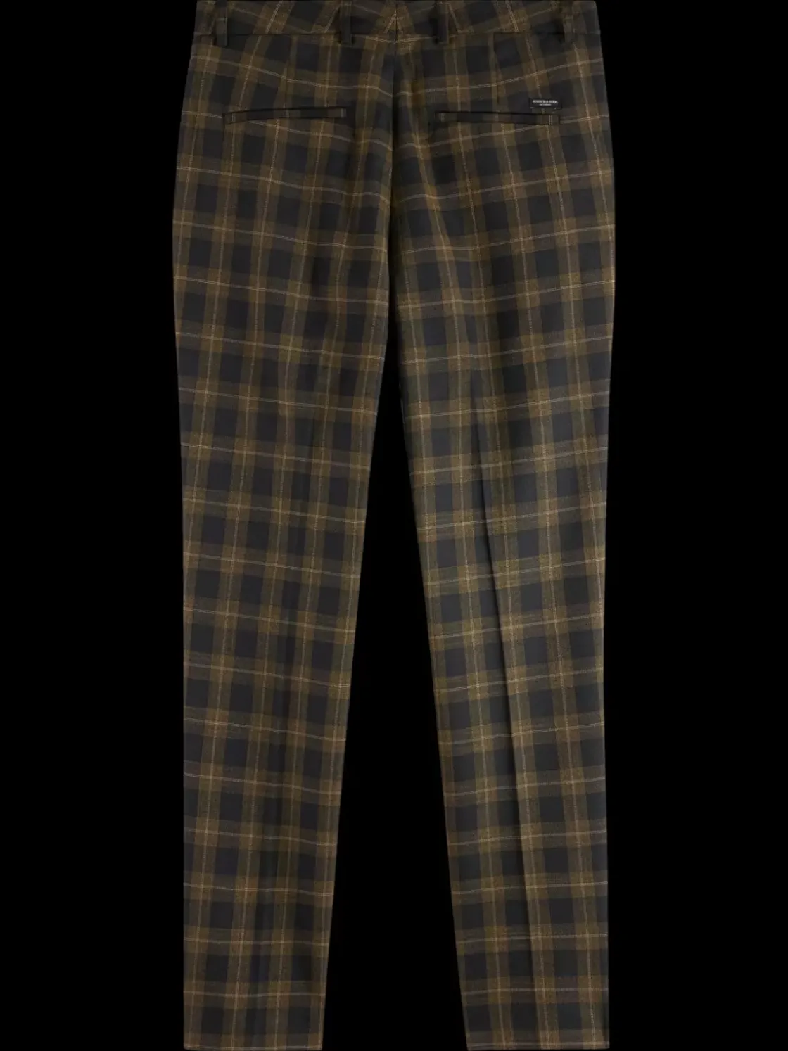 Irving - yarn-dyed tailored check chino-Scotch & Soda New