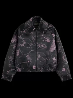 JACQUARD BOMBER JACKET-Scotch & Soda Sale
