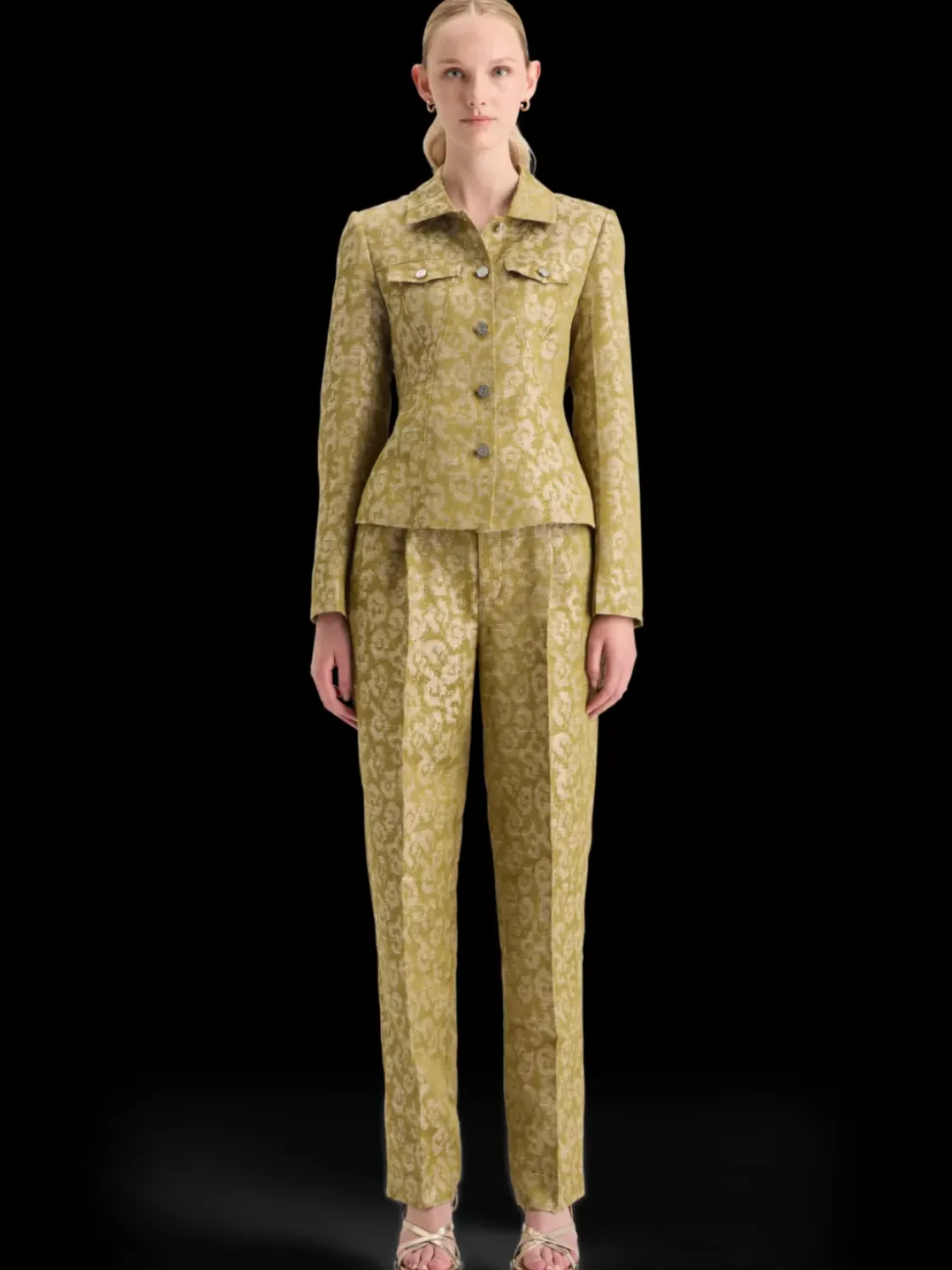 JACQUARD FITTED TRUCKER BLAZER-Scotch & Soda Fashion