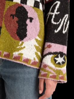 JACQUARD OVERSIZED PULLOVER-Scotch & Soda New