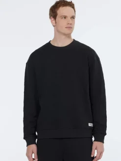 Jacquard regular fit sweatshirt-Scotch & Soda Outlet