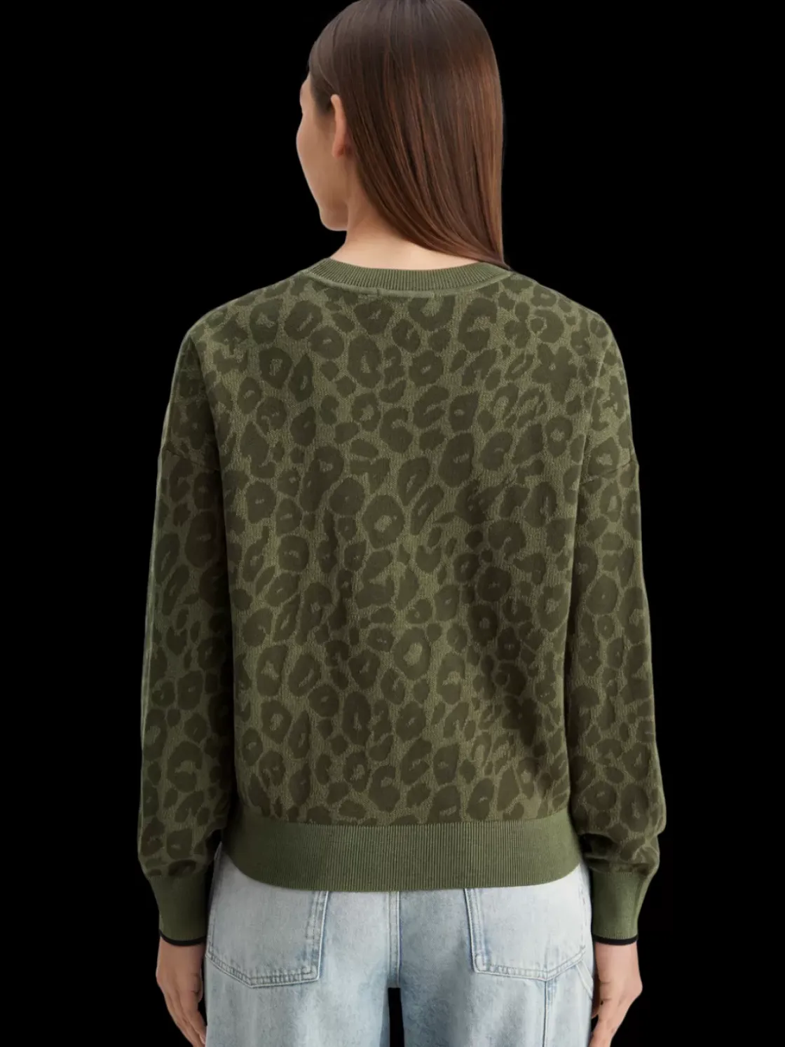 Jacquard relaxed pullover-Scotch & Soda Best