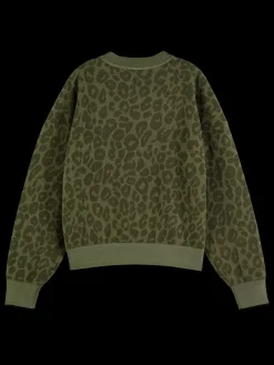 Jacquard relaxed pullover-Scotch & Soda Best