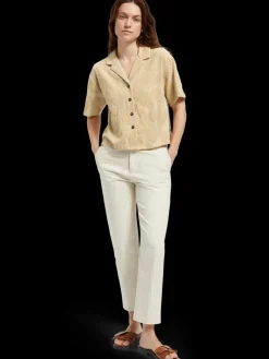 JACQUARD TOWELING CAMP SHIRT-Scotch & Soda Outlet