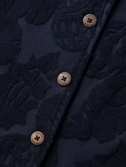 JACQUARD TOWELING CAMP SHIRT-Scotch & Soda Outlet