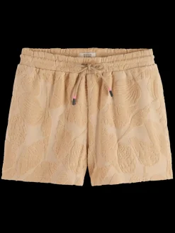 JACQUARD TOWELING SHORTS-Scotch & Soda Fashion