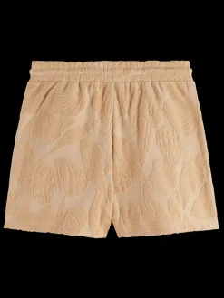 JACQUARD TOWELING SHORTS-Scotch & Soda Fashion