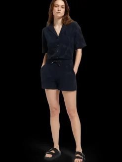 JACQUARD TOWELING SHORTS-Scotch & Soda Fashion