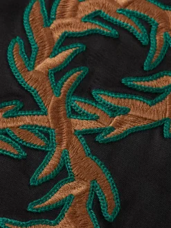 JOE JONAS X SCOTCH SODA EMBROIDERED SATEEN BERMUDA SHORT-Scotch & Soda Clearance