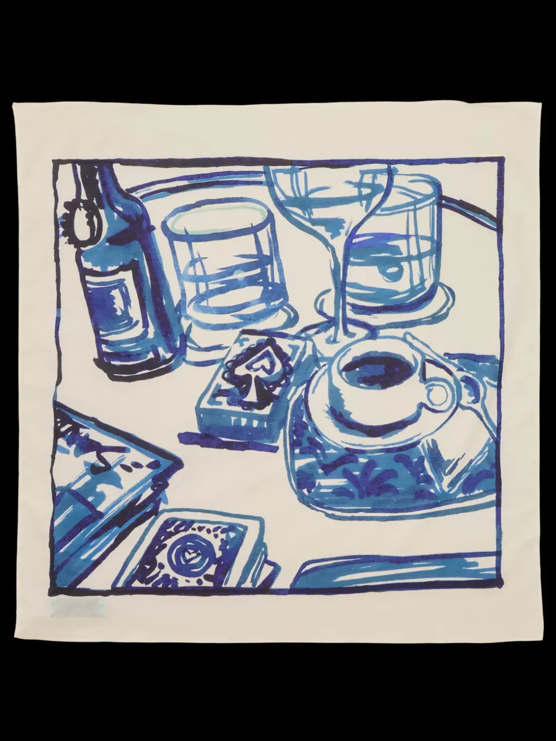 JOE JONAS X SCOTCH SODA PRINTED BANDANA-Scotch & Soda Sale