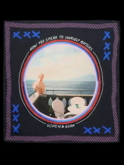 JOE JONAS X SCOTCH SODA PRINTED BANDANA-Scotch & Soda Sale