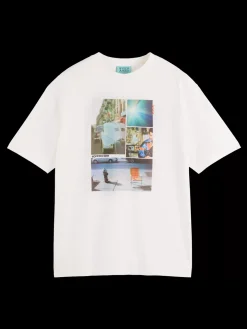 JOE JONAS X SCOTCH SODA WASHED PHOTO PRINT T-SHIRT-Scotch & Soda Hot