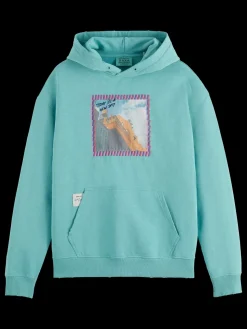 JOE JONAS X SCOTCH SODA WASHED ARTWORK HOODIE-Scotch & Soda Outlet