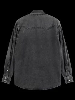 JOE JONAS X SCOTCH SODA WESTERN SHIRT - VINTAGE BLACK-Scotch & Soda Hot