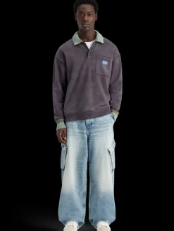 Knitted collar sweatshirt-Scotch & Soda Hot