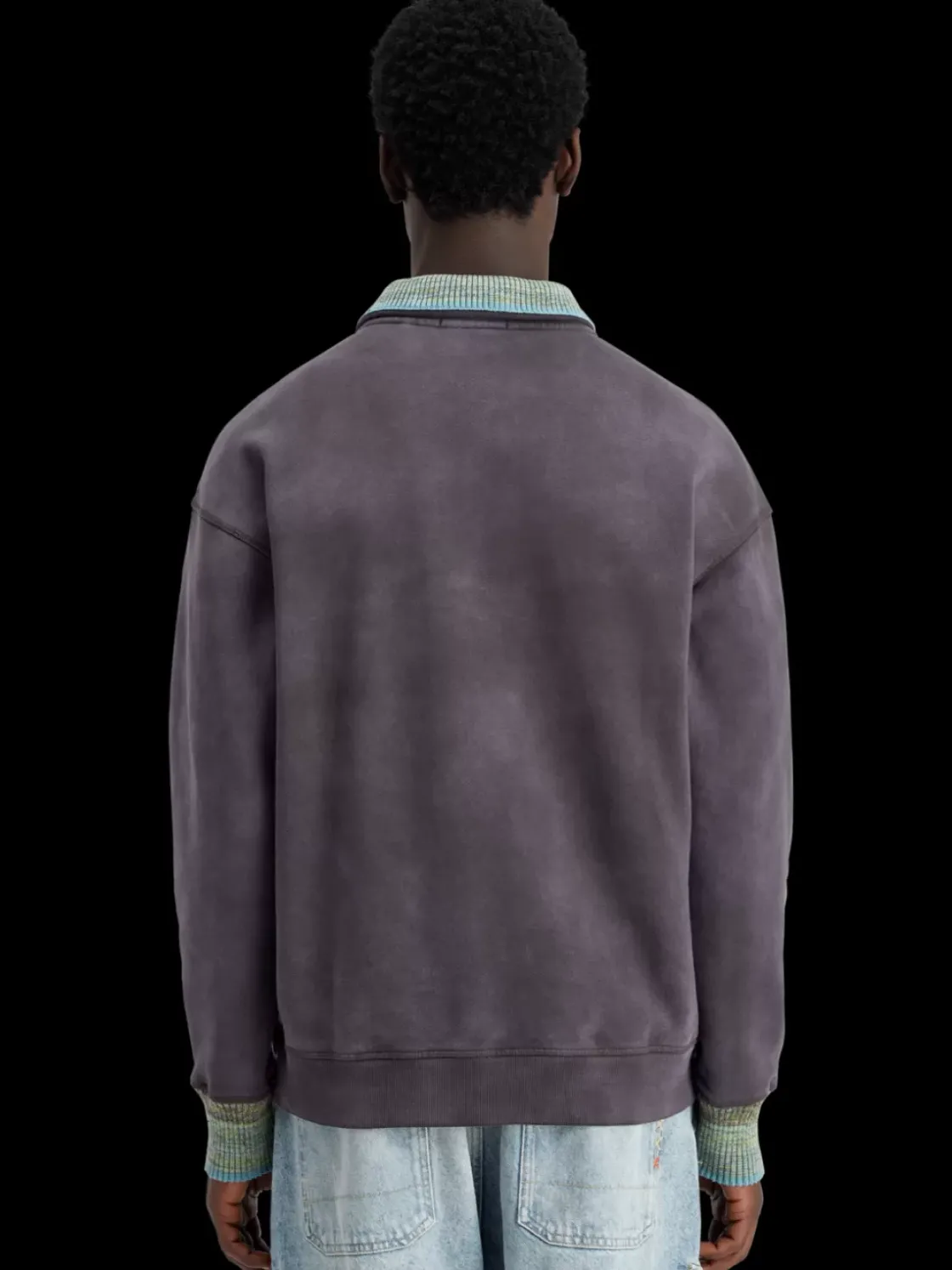 Knitted collar sweatshirt-Scotch & Soda Hot