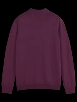 KNITTED POLO LONG SLEEVE-Scotch & Soda Clearance