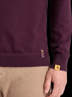 KNITTED POLO LONG SLEEVE-Scotch & Soda Clearance