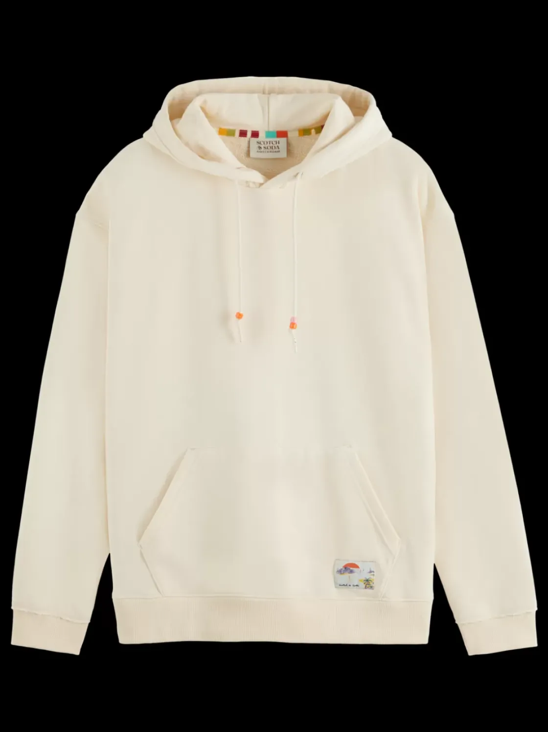 Landscape artwork hoodie-Scotch & Soda Sale