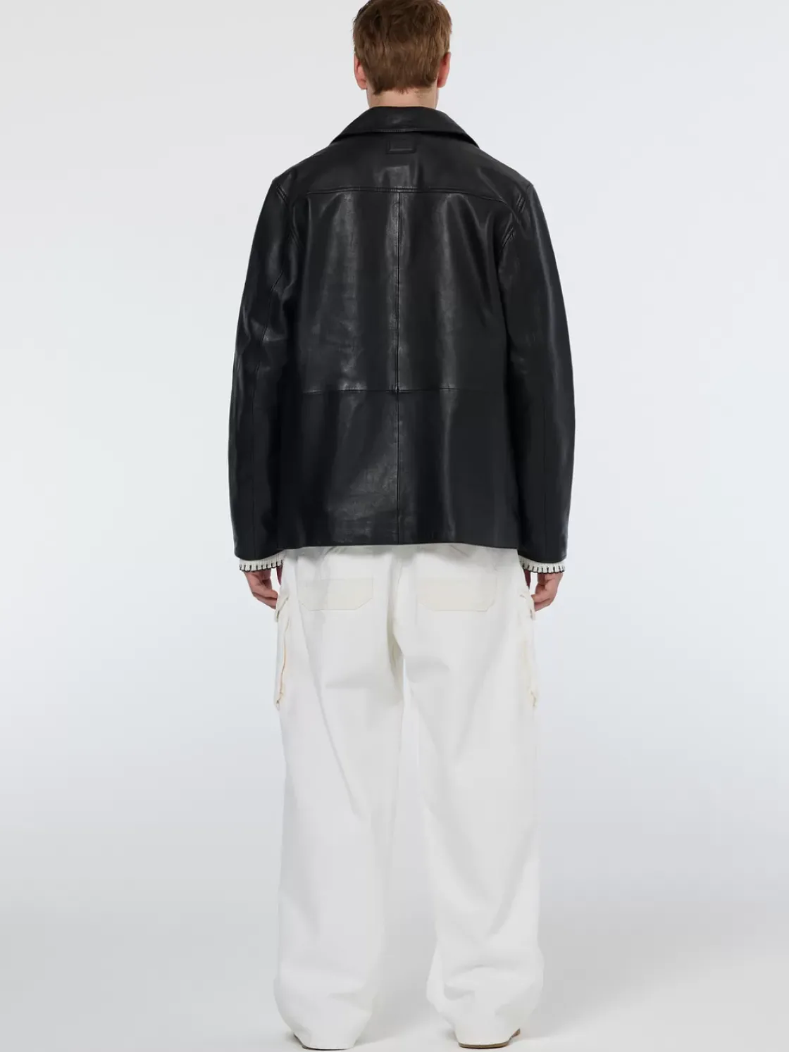 Leather blazer jacket-Scotch & Soda Hot