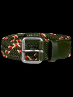 Leather trimmed braided cord belt-Scotch & Soda Discount