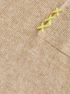 Linen cotton blend crew neck-Scotch & Soda Outlet