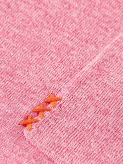 Linen cotton blend crew neck-Scotch & Soda Outlet