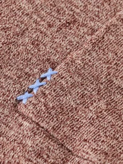 Linen cotton blend crew neck-Scotch & Soda Outlet