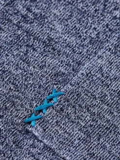 Linen cotton blend crew neck-Scotch & Soda Outlet