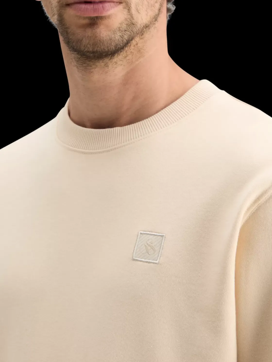 Logo Badge Crew-Scotch & Soda New