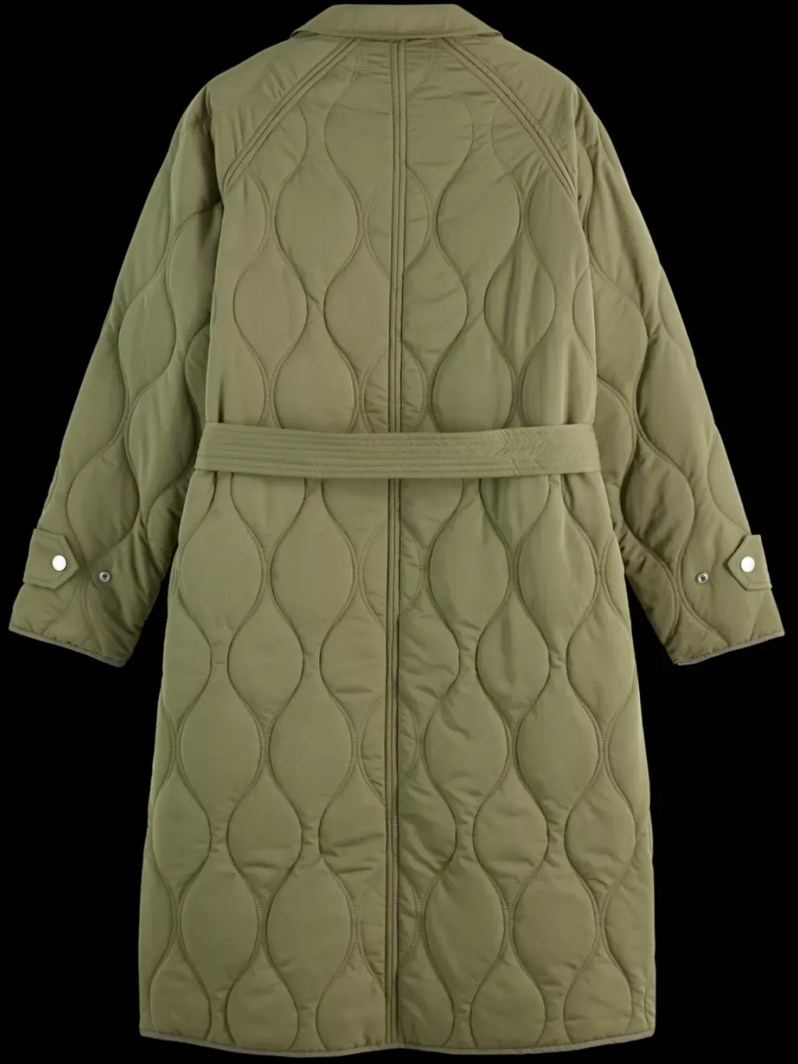 LONG QUILTED COAT-Scotch & Soda Online