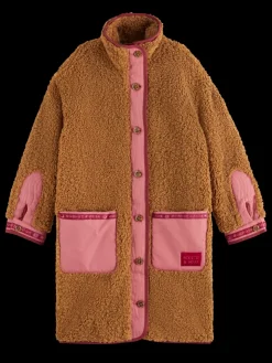 LONG TEDDY JACKET-Scotch & Soda Fashion