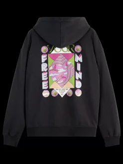 LOOSE FIT BACK ARTWORK HOODIE-Scotch & Soda Discount