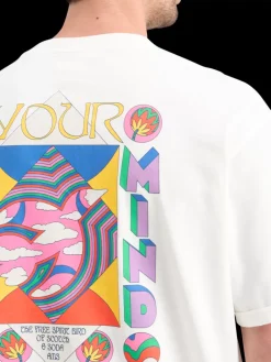 LOOSE FIT BACK ARTWORK T-SHIRT-Scotch & Soda Fashion