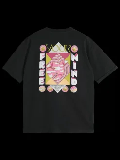 LOOSE FIT BACK ARTWORK T-SHIRT-Scotch & Soda Fashion