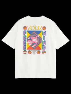 LOOSE FIT BACK ARTWORK T-SHIRT-Scotch & Soda Fashion