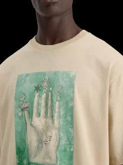 LOOSE FIT EMBASSY OF THE FREE MIND ARTWORK T-SHIRT-Scotch & Soda Fashion